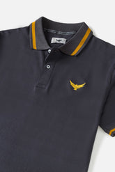 Tipping Polo Shirt - Metal
